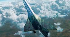 Así lucirá el Overture, el avión comercial supersónico más grande (número de pasajeros) del futuro. Actualmente trabajan con el XB-1. FOTO Boom Supersonic