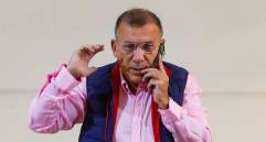 Roy Barreras se ha mantenido distante de la polémica que desató el relevo del ministro de Educación, Alejandro Gaviria, tras sus reparos a la reforma a la salud. FOTO MANUEL SALDARRIAGA 