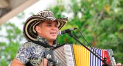 Cinco acordeoneros están en la competencia y en la noche de este domingo se conocerá al ganador. Foto: Colprensa