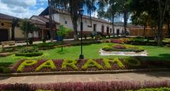 Plaza principal de Páramo, Santander. Imagen de referencia. FOTO COLOMBIA ÁGIL