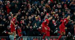 Liverpool es sexto en la Liga inglesa con 39 puntos; lidera Arsenal, con 60. FOTO: EFE