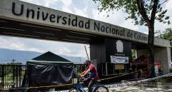 En Medellín, los estudiantes de pregrado están en paro hasta el próximo 4 de julio. Los de posgrado, por su parte, retomaron las actividades académicas desde el pasado lunes. FOTO: Julio Herrera 