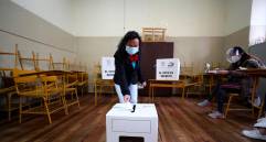 El país elige presidente este domingo, en medio de una de sus peores crisis políticas. Foto: EFE