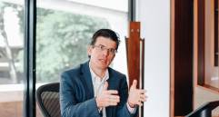 Juan David Escobar, presidente de Seguros Sura Colombia, este año la compañía planea una inversión de $188.000 millones. Foto: Cortesía