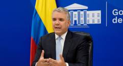 El presidente de la república, Iván Duque, aseguró que insistirá en la extradición de los miembros del ELN. FOTO: COLPRENSA