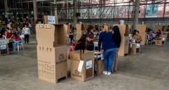 Medellín tiene 223 lugares de votación habilitados en las 16 comunas y cinco corregimientos. FOTO: ARCHIVO EC