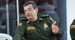 El general Eliécer Camacho conoció Medellín en 1993, cuando fue comandante de la estación de Policía de Manrique. En 2019 llegó a ser el comandante de la Metropolitana del Valle de Aburrá (Meval). FOTO: EDWIN BUSTAMANTE.