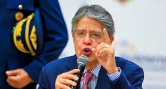 El presidente Guillermo Lasso aseguró que las fuerzas del orden “van a intensificar sus operativos para garantizar la seguridad”. FOTO: EFE