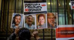 El periodismo es una profesión muy peligrosa en México, Afganistán y la India. Foto: Efe.