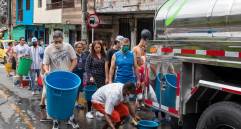 Los cortes de agua tendrán lugar entre la noche del viernes y la mañana sábado. FOTO EDWIN BUSTAMANTE 