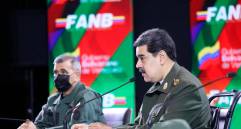 El presidente de Venezula, Nicolás Maduro, retiró a su delegación de la mesa de diálogos con la oposición en México. Foto: EFE