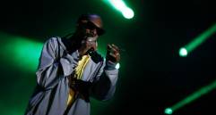 Imagen del rapero Snoop Dogg en Estéreo Picnic en 2016 en Bogotá. FOTO Colprensa