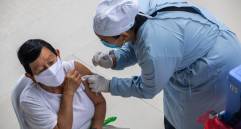 En Colombia han sido inyectadas 5,58 millones de dosis de vacunas anticovid desde febrero. FOTO Edwin Bustamante