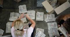 El avance del conteo para el Senado se encuentra en el 99.41%. FOTO CAMILO SUÁREZ