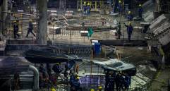 A pesar de los problemas, las obras no se han detenido en Hidroituango, con miras a generar energía en 2022. FOTO: JULIO CÉSAR HERRERA.