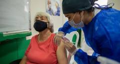 El 17 de febrero comenzó el Plan Nacional de Vacunación en Colombia. FOTO Carlos Velásquez