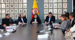 La subcomisión de la reforma laboral, presidida por la ministra del Trabajo, Gloria Inés Ramírez, recoge ideas para armar un proyecto de ley. FOTO cortesía