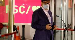 El candidato socialista al gobierno de Cataluña, Salvador Illa. FOTO EFE