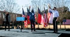 Los resultados de las elecciones de Georgia definirán qué partido se queda con la mayoría de escaños del Senado de Estados Unidos. Demócratas necesitan ganarle a republicanos. FOTO Getty