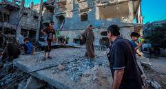 Israel permitirá permitiría la entrada de ayuda ofrecida por Catar, una "donación" de 500 millones de dólares para la reconstrucción de Gaza. FOTO EFE