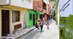 El barrio El Volador está compuesto por tres calles, ubicadas entre el cerro El Volador y la calle 73. FOTO Jaime Pérez