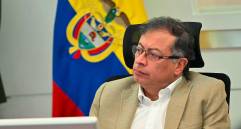 La imagen del presidente, Gustavo Petro, está cayendo a 206 días de su llegada a la Presidencia de la República. FOTO: Cortesía Presidencia