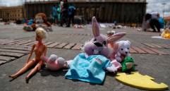 Conmemoración del Día Internacional para la Prevención del Abuso Sexual Infantil. FOTO: COLPRENSA/CAMILA DÍAZ.