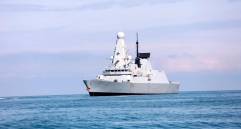 En los papeles había información sobre un buque británico que pasó por aguas de Crimea la semana pasada. Foto: EFE