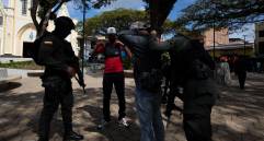 En Betania y otros pueblos del Suroeste se incrementó el pie de fuerza policial y militar, aunque de manera temporal, no están fijos. FOTO edwin bustamante