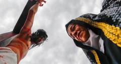 El fervor volvió a las calles de Medellín con el Viacrucis 