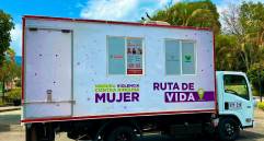 Una móvil de atención psicológica y jurídica llegará a 17 municipios de Antioquia para prevenir y atender las violencias contra las mujeres. FOTO: CORTESÍA