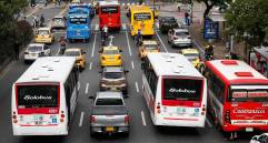 Los jueves rige la restricción para las placas 7 y 1 en todo el Valle de Aburrá. FOTO: MANUEL SALDARRIAGA