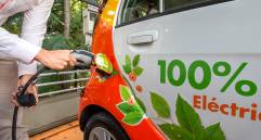 EPM proyecta que, para 2028, por lo menos el 2.5 % de los vehículos del Valle de Aburrá sean eléctricos conectables. FOTO Juan Antonio Sánchez