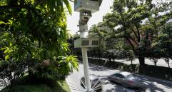 Las cámaras de fotodetección en Bello están ubicadas en cinco puntos de la localidad que presentan alto flujo vehicular. Foto: Manuel Saldarriaga Quintero