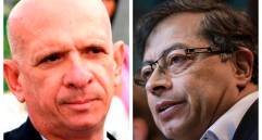 El exgeneal venezolano Hugo “el Pollo” Carvajal habría señalado al senador Gustavo Petro como uno de los beneficiarios de plata del chavismo. FOTO EFE y Colprensa