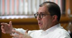 Francisco Barbosa aseguró que sus preocupaciones fueron discutidas con el ministro Néstor Osuna. FOTO MANUEL SALDARRIAGA 