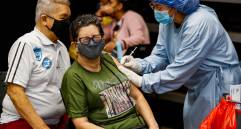 Este miércoles el Ministerio reportó 152.929 dosis de vacunas aplicadas. FOTO MANUEL SALDARRIAGA