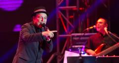 Rubén Blades en uno de sus conciertos en Medellín. Foto: EL COLOMBIANO