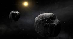 Este es un asteroide que han estado en la lista de riesgos de impacto en la Tierra desde hace 17 años. FOTO ilustración ESO