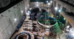 El estator es de forma circular, con un diámetro externo de 14 metros. Estará ubicado en la casa de máquinas de la central energética. FOTO: CORTESÍA EPM.