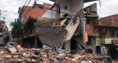 La explosión se presentó en la madrugada de este jueves. Foto Julio Herrera