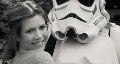 Carrie Fisher. Foto Getty