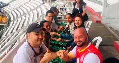 César Daza se hizo conocido al narrar partidos de fútbol a discapacitados en Colombia, ahora interpretará otros deportes. FOTO CORTESÍA