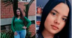 La excombatiente (a la izquierda) tenía 22 años. Su hermana, tenía 17. FOTO: CORTESÍA.