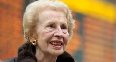 Mimi Reinhardt vivió durante sus últimos años en una residencia para ancianos en Herzliya, Israel. FOTO: AFP