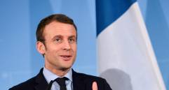 La encuesta de intenciones de voto publicada el sábado muestra que Macron, líder de La República en Marcha, obtendría entre un 25% y un 27% de respaldo. Foto: Colprensa