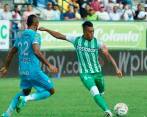 Sebastián Gómez fue uno de los jugadores de Nacional más destacados ante Jaguares. El capitán del Verde jugó los 90 minutos del encuentro. FOTO cortesía ATLÉTICO NACIONAL
