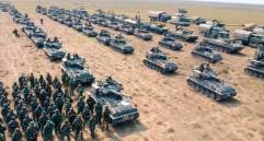 Despliegue militar en la zona fronteriza del estado de Apure, Venezuela, con Colombia. FOTO: Tomada de Twitter Fuerzas de Venezuela. 