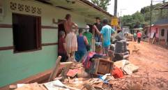 La Alcaldía de Segovia hizo un llamado de ayuda a los gobiernos nacional y departamental en busca de apoyo para atender la emergencia. FOTO CORTESÍA ALCALDÍA DE SEGOVIA