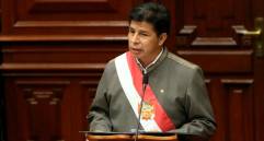 Castillo acumula seis investigaciones preliminares de la Fiscalía desde que asumió el poder en julio de 2021. FOTO: EFE